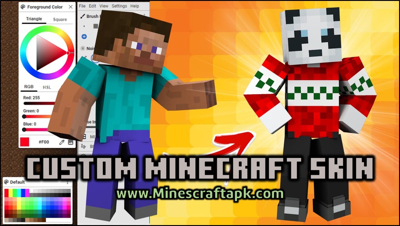 Creating Custom Skins for Your Minecraft APK Avatar